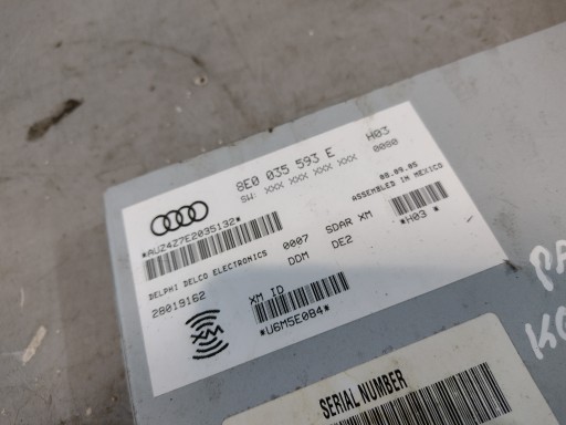 Module radia Volkswagen Passat B6 8E0035593E