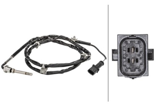 ДАТЧИК ТЕМПЕРАТУРЫ ВЫХЛОПНЫХ ГАЗОВ 6PT 358 181-071 HELLA