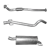 OPEL ASTRA H 1.9 D конец + труба в сборе