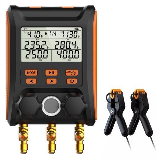 Наполнение кондиционера R1234yf R134a LCD автоматический