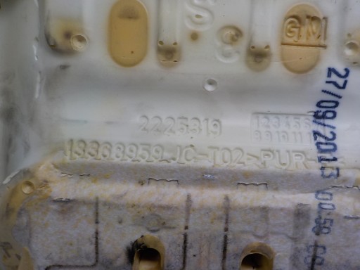 OPEL ASTRA J seat driver´s 13368959 FPI