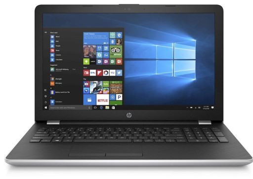 HP Notebook 15 N3710 4GB 500GB FHD MAT W10 Srebrny