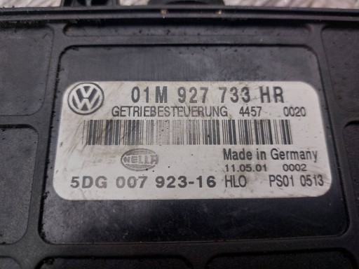 computer control unit gearboxes SKODA OCTAVIA and 1.9 TDI AUTOMAT 01M927733HR