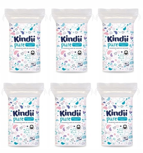 6 X CLEANIC KINDII BABY 360 BABY FLAKES