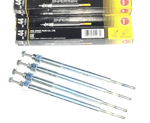 4 свечи накаливания ngk 4966 ye08 ford mondeo iv galaxy s-max 1427905