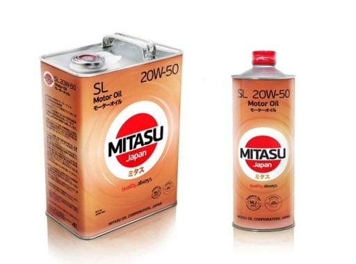 MJ-132 MITASU MOTOR OIL SL 20W-50 20W50 5л