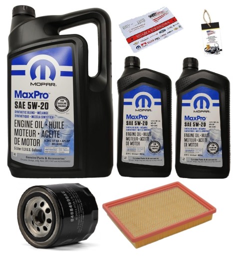 MOPAR 5W20 + ФИЛЬТРЫ JEEP GRAND CHEROKEE 5.7 2010 г.