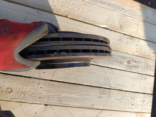 VW T5 T5 LIFT T6 discs brake rear part STAN BARDZO DOBRY
