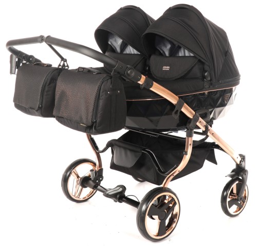 Двомісна коляска JUNAMA Individual Duo Diamond 2в1