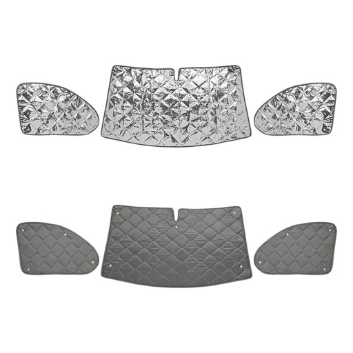 Тепловые коврики для защиты лобового стекла Ford Transit Custom от