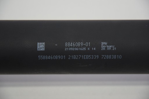 cardan BMW 3 G20 G21 4 G22 G23 G26 8846089 3829km