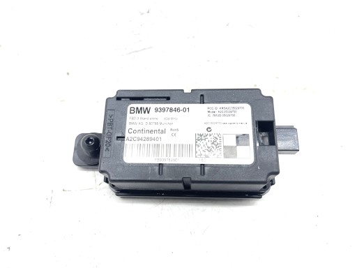 BMW F20 F22 F30 F31 F32 F34 F36 modulo ODBIORNIK FAL RADIOWYCH 9397846