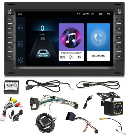 AutoRadio Carplay 2Din Android Car Radio GPS for Bora Polo MK3 MK4 GOlf IV  T4 T5