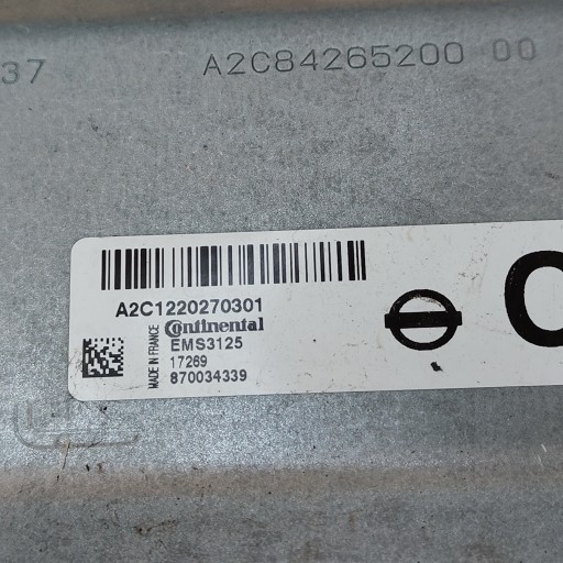 computer Motore NISSAN 237105fn0d