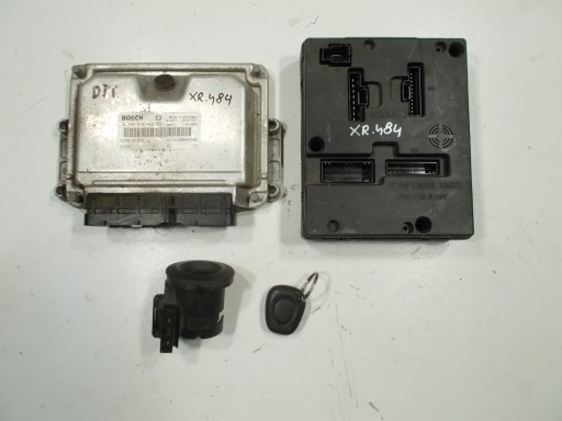 8200141954 8200049306 - Комплект компьютерного иммо renault megane i spicy i 1.9 dti 0281010442