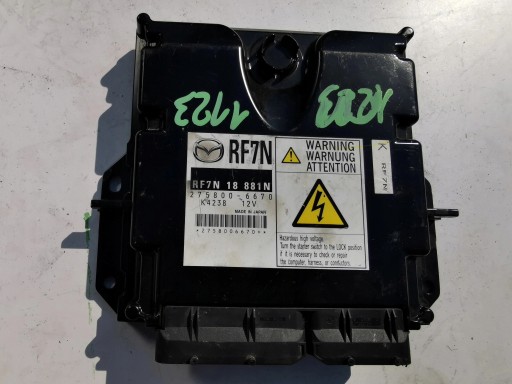 MAZDA 5 2.0D RF7N18881N 275800-6670 computer ECU