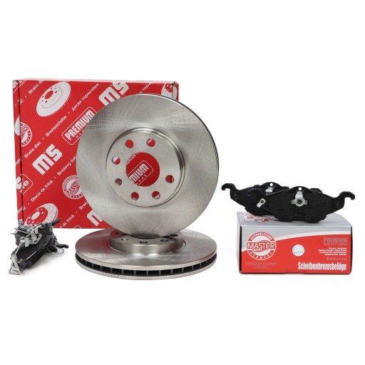 Диски колодки передние OPEL ASTRA G (T98 F35 F70)