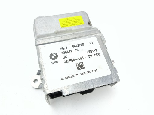 module SONSOR airbag of the airbags MINI CLUBMAN F54 6842255