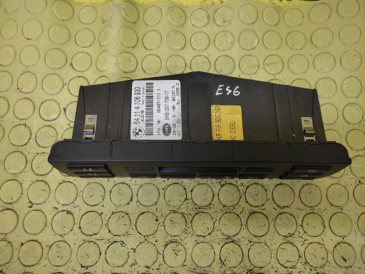 BMW E46 PANEL Bouches buses Climatisateur air conditionné 64114106930