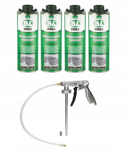 BOLL CHASSIS MAINTENANCE KIT 4x1L + GUN