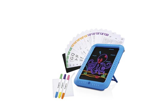 Silvercrest Grafický LED tablet Znikopis pre deti Šablóny