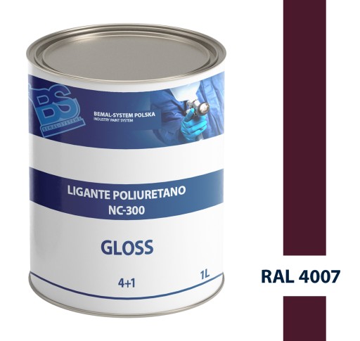 BEMAL СУДОВАЯ КРАСКА-ПОЛИУРЕТАНОВЫЙ ЛАК - 1L-RAL 4007