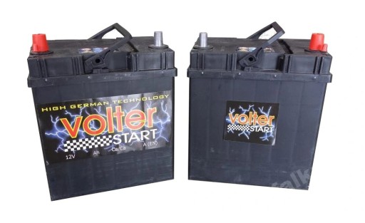 VOLTER35 - акумулятор VOLTER 35 Ah 300A Japan P + L + MATIZ