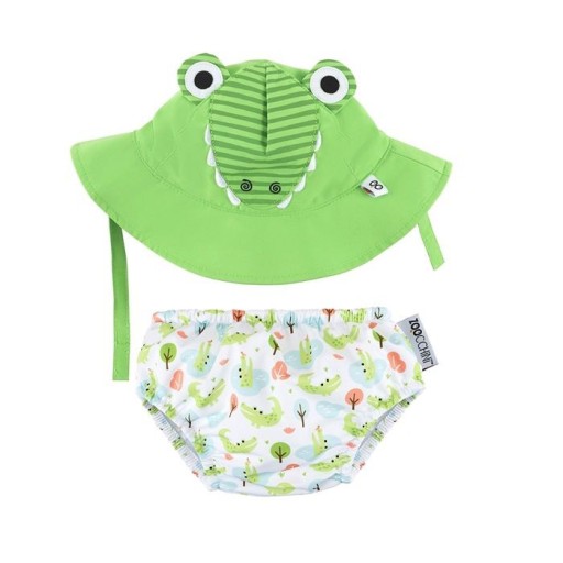 Пелюшка для плавання Zoocchini з ковпачком Alligator L
