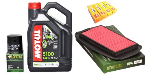 MOTUL 5100 МАСЛЯНІ ФІЛЬТРИ ПРОБКИ YAMAHA FZ6 FAZER 07-