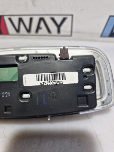 9350739 MINI COOPER F55 F56 Feux phare Ciel de toit Interne Avant