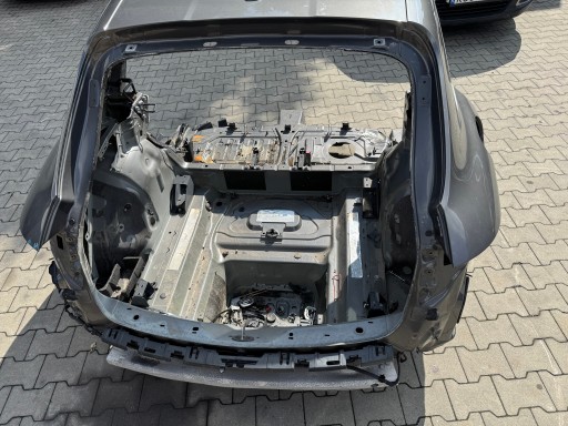 PORSCHE MACAN 95B Radhaus Längsträger komplet hinten rechts links LADEBODEN Gurten CALY heck !