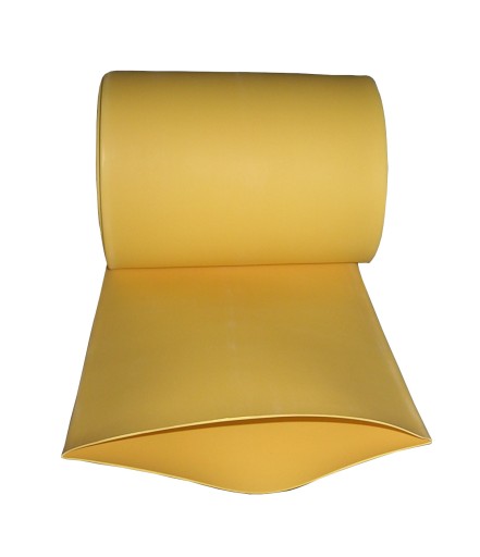 Термоусадочная трубка 100 мм 1 м желтый