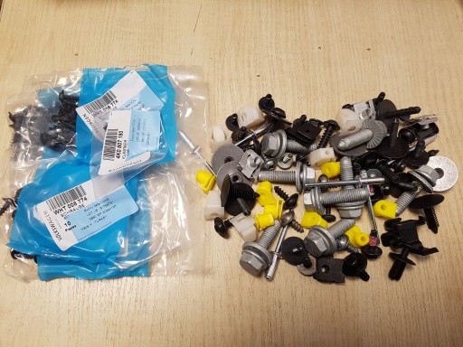 4K0098623, - Комплект гвинтів кріплення переднього бампера audi a6 c8 4k0098623