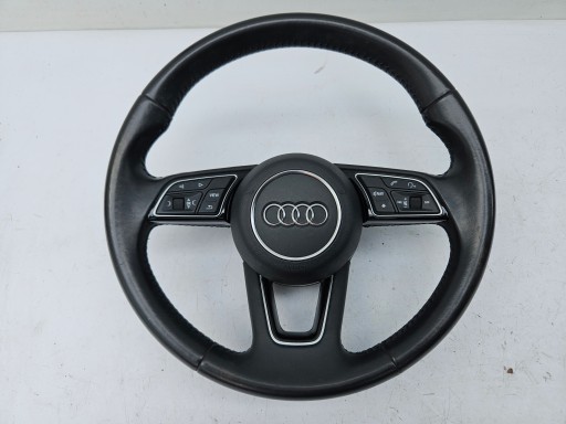 lenkrad TROJRAMIENNA Airbag AUDI A4 B9 8W A5 schwarze Leder S-LINE