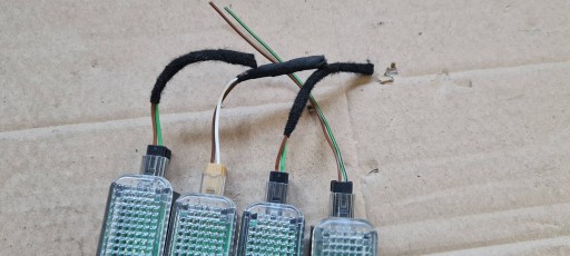 S4 B9 8W A4 diodes LED door KOSTKA A4 B8 Q3 A6 C7 A5 A7 Q7 4X 4E0947415A