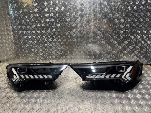 4m0941040b - Правая передняя фара в сборе audi q7 sq7 4m lift 2019- full led matrix usa