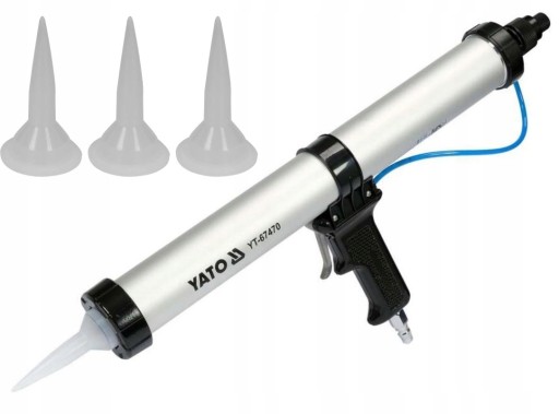 ПНЕВМАТИЧЕСКАЯ СОКОВЫЖИМКА YATO ДЛЯ ТОЛСТОЙ МАССЫ 600МЛ