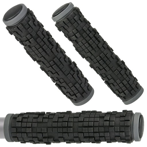 Велосипедні ручки Bikeribbon Greyscale Grip чорні