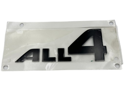НОВА ЕМБЛЕМА НАПИС ALL4 ALL 4 MINI F54 F60 ЧОРНИЙ 5A35731