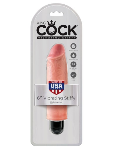 Kink Cock realistyczny wibrator cielisty 15cm