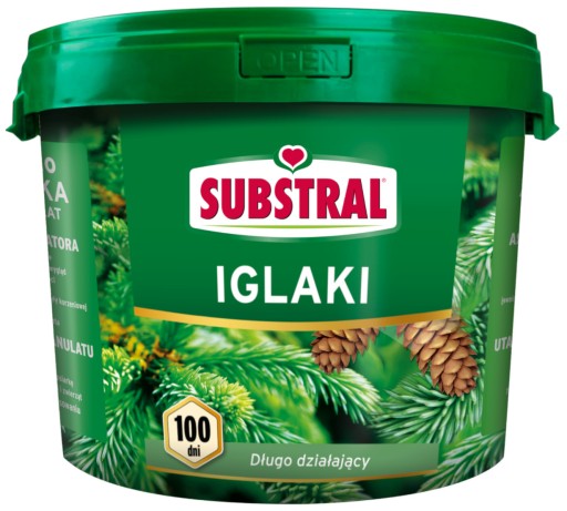 Substral Nawóz Iglaki do iglaków borówek długodziałający 100 dni 5 kg