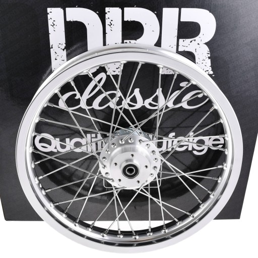 Ходове колесо 1, 85x16 Simson S51 ALU спиці хром