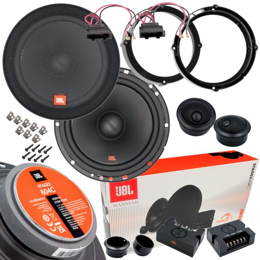 Динамики JBL 604C STAGE2, проставки для VW GOLF POLO SEAT IBIZA CORDOBA 6L