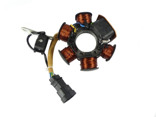 AI22511 - Статор іскроутворювач 6 котушок 6 кабелів piaggio gilera