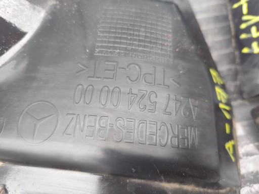 MERCEDES W177 A-KLASA cover PRZEKLADNI left A2475240000