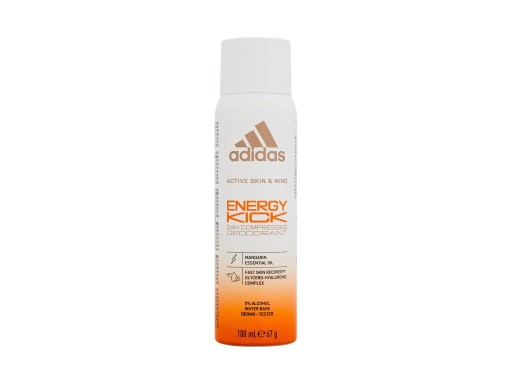 adidas energy kick dezodorant w sprayu 100 ml    