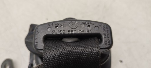 tension belt safety right rear part Mercedes W169 1,7