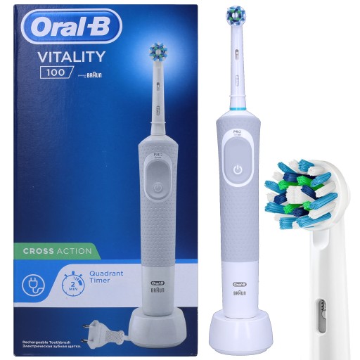 Elektrická zubná kefka Oral-b Vitality 100 White Cross Action