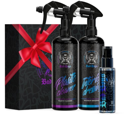 RRC RRCustoms Bad Boys Zestaw Prezentowy Gift Set Do Wnętrza Auta Samochodu