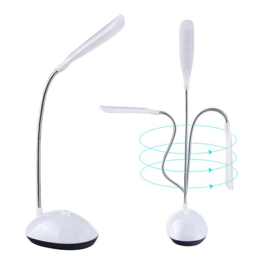 Настільна лампа Sylvialuca X-7188 28,5 см біла